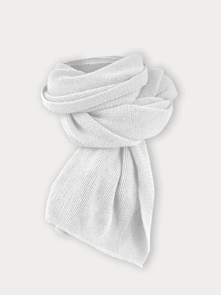 Minimalist Warm Knit Scarf