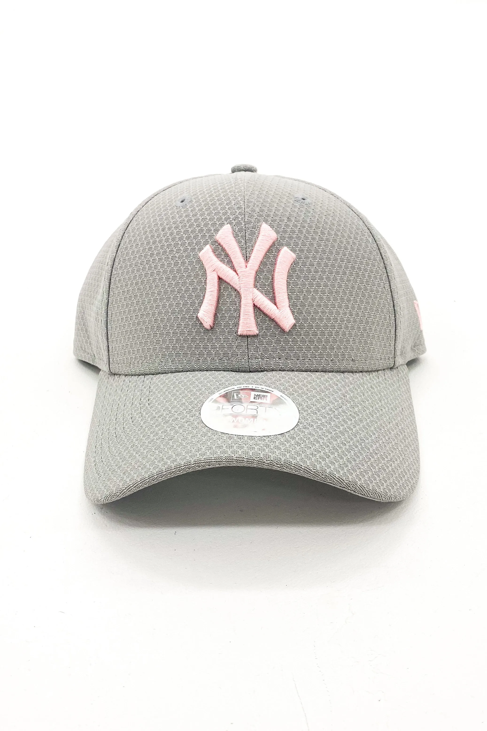 New York Yankees 9FORTY Strapback Grey Pink