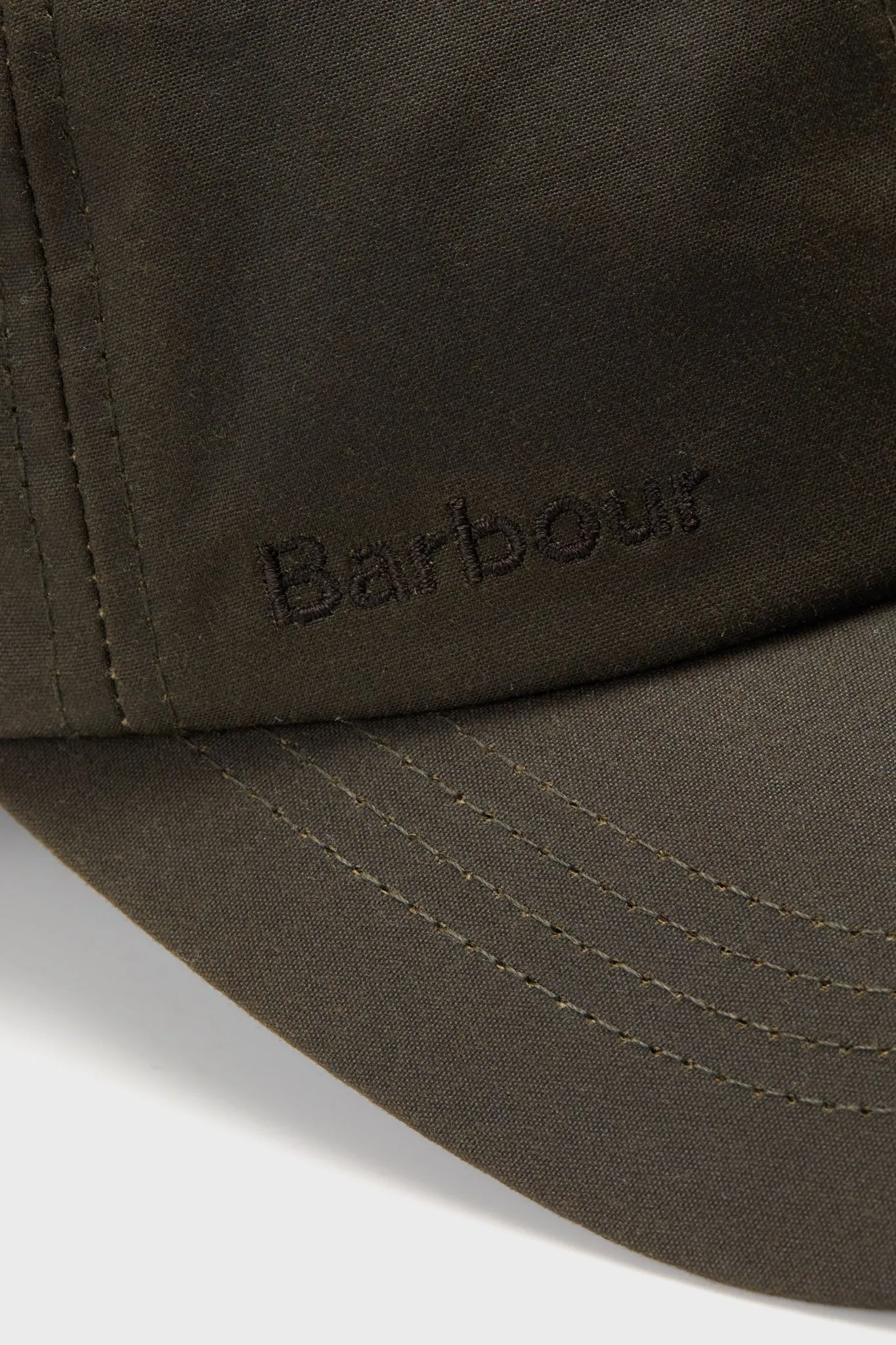 Olive Wax Sports Cap