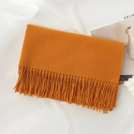 Orange Long Scarf