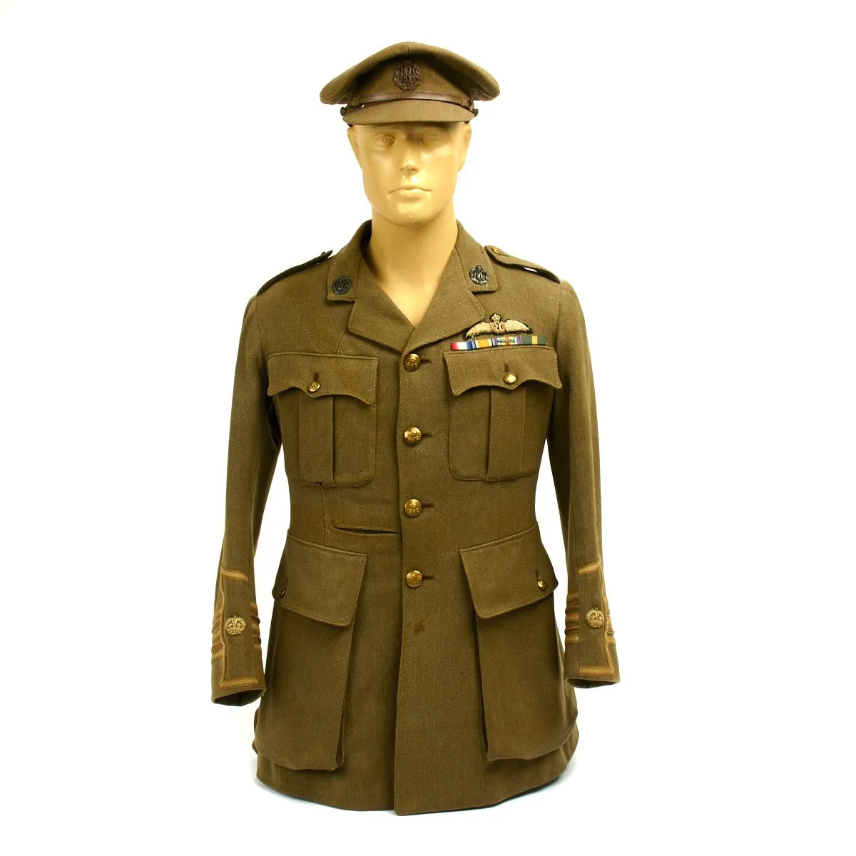 Original British WWI Royal Flying Corps Majors Uniform Set