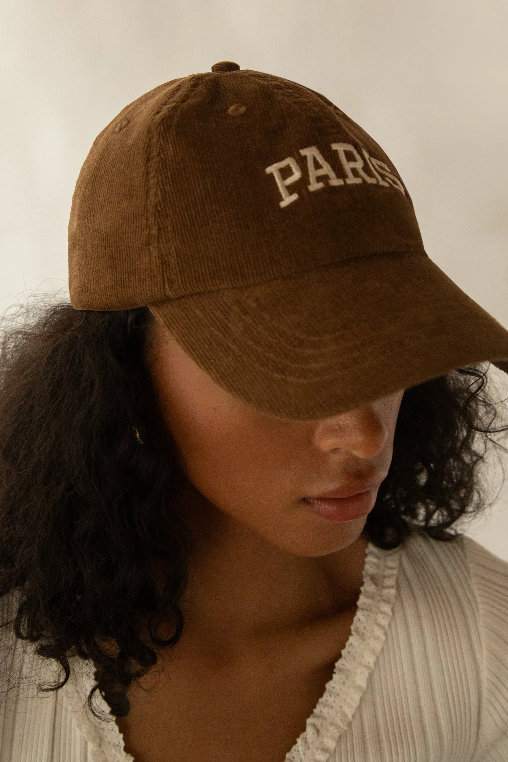 PARIS CORDUROY BASEBALL HAT