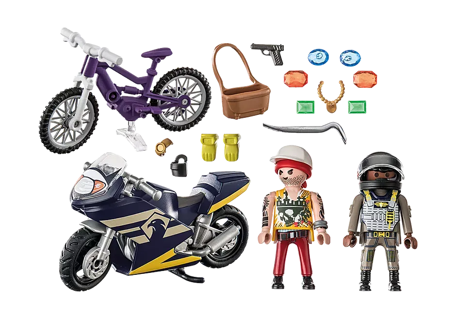 Playmobil City Action Special Forces & Thief Starter Pack