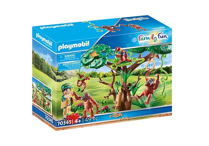 Playmobil Family Fun Orangutans with Tree