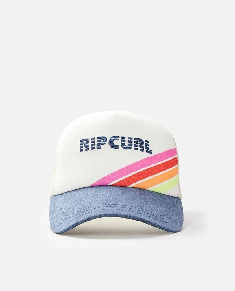 Rip Curl Wave Shapers Trucker Hat-Bone