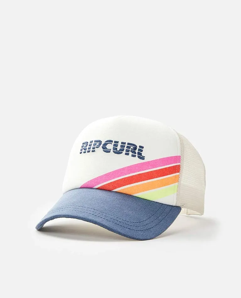 Rip Curl Wave Shapers Trucker Hat-Bone