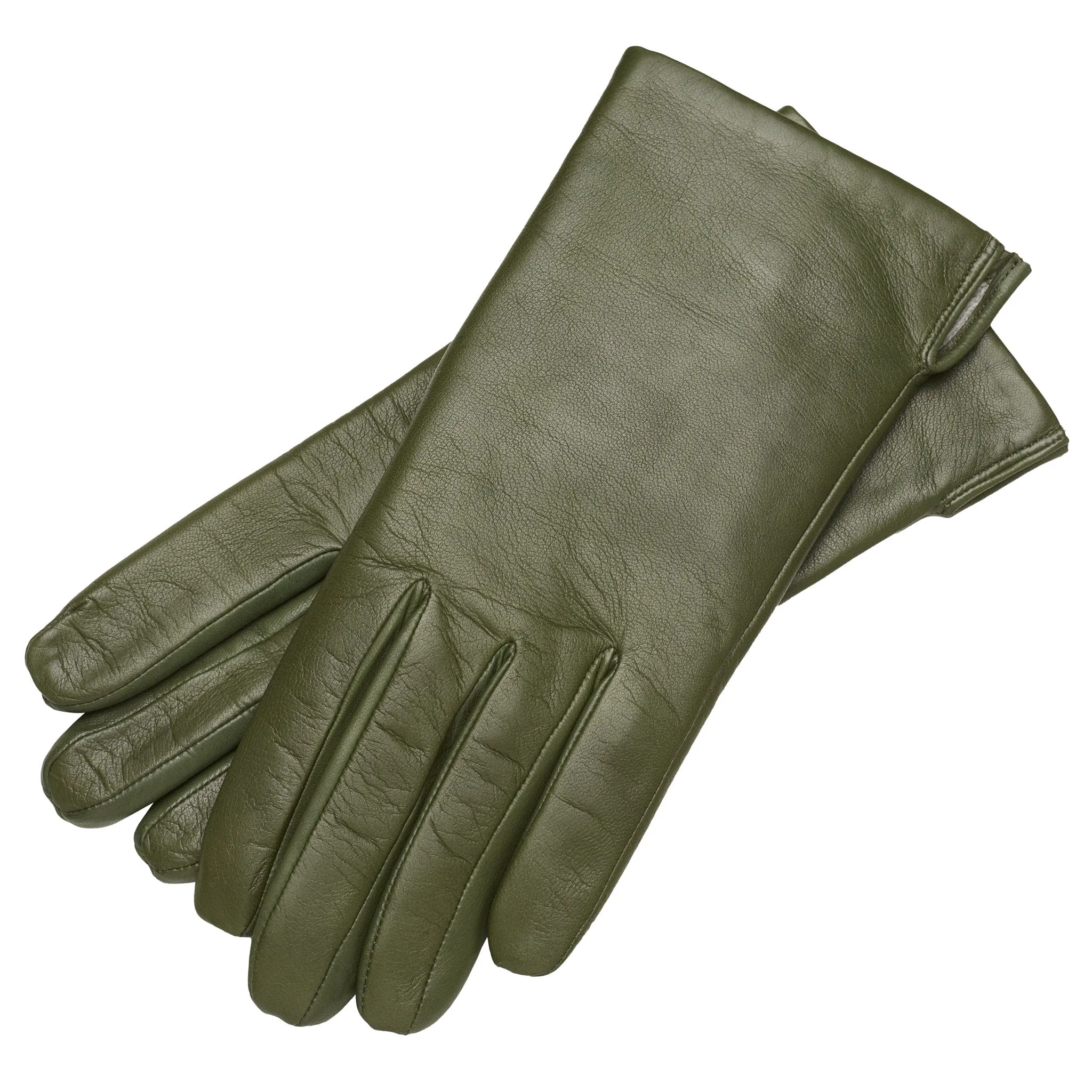 Sienna Verde Leather Gloves