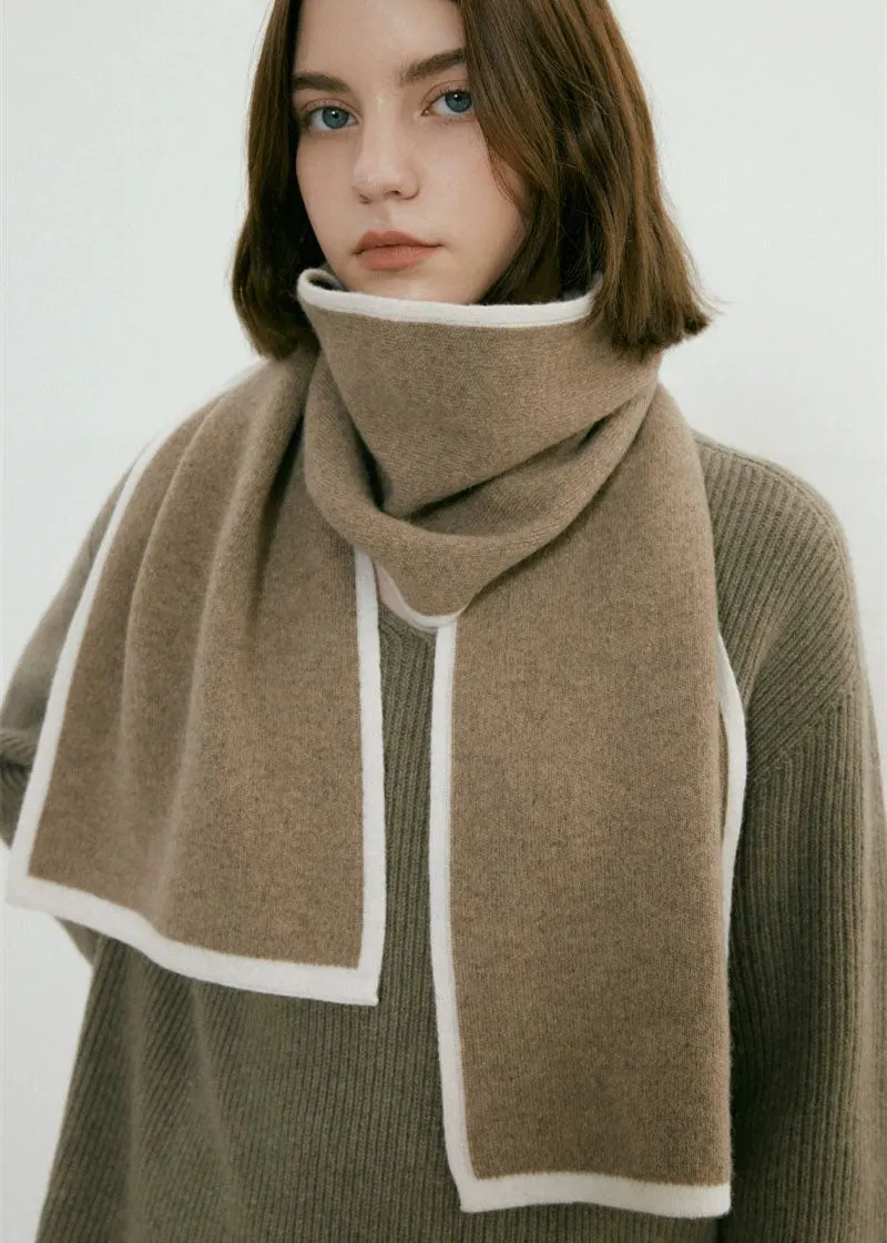 Sophia Frame Knit Scarf