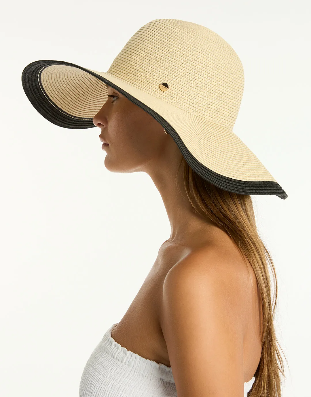 Sunray Beach Hat - Natural