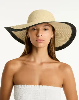 Sunray Beach Hat - Natural