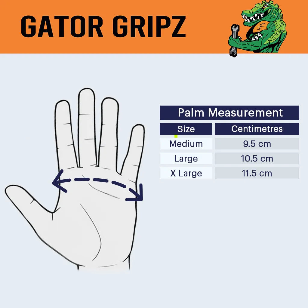 Tough Glove Gator Gripz Disposable Nitrile Gloves