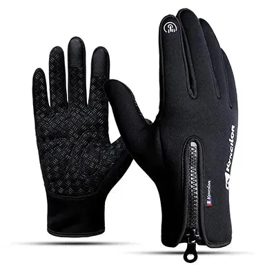 Unisex Touchscreen Winter Thermal Warm Cycling Bicycle Bike Ski Outdoor Camping Hiking Motorcycle Gloves Sports Full Finger