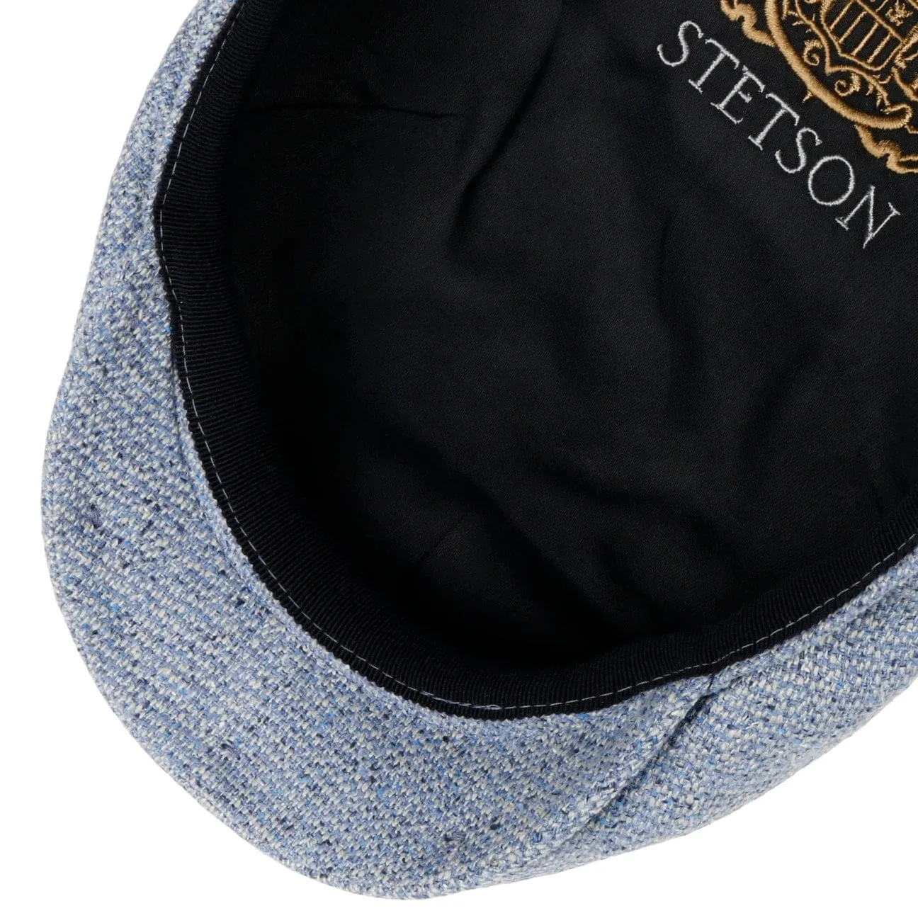 Viando Silk Driver Flat Cap by Stetson