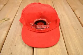 Vintage 1992 Bast Tire Corduroy Snap Back  Hat