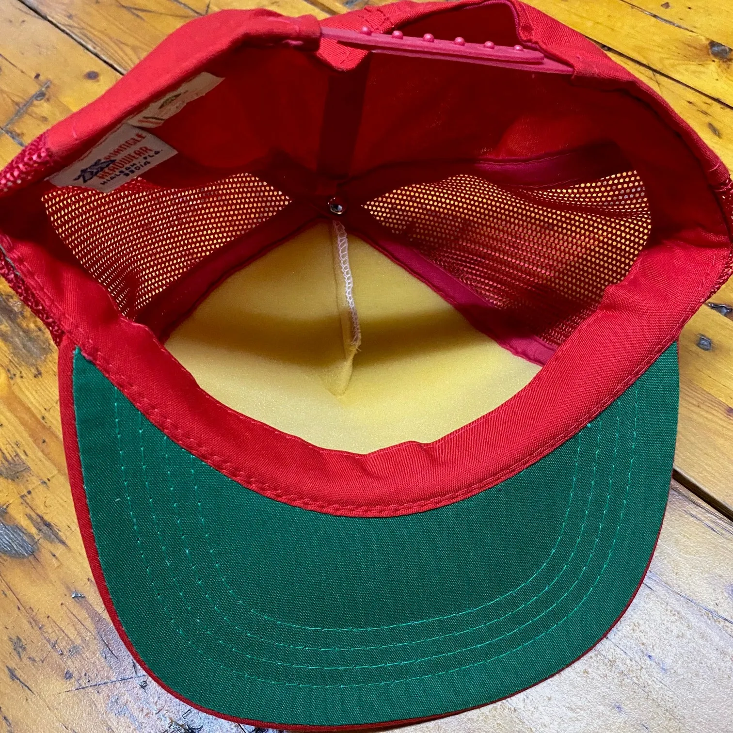 Vintage Speed Capital of the World Mesh Trucker Hat