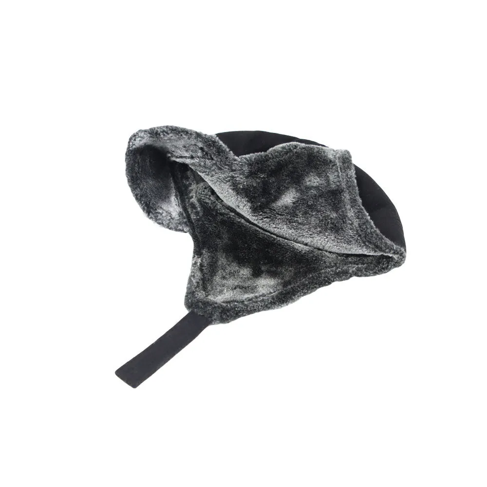 Warm Trapper Hat Winter Earflaps with Visor Outdoor SLT1455