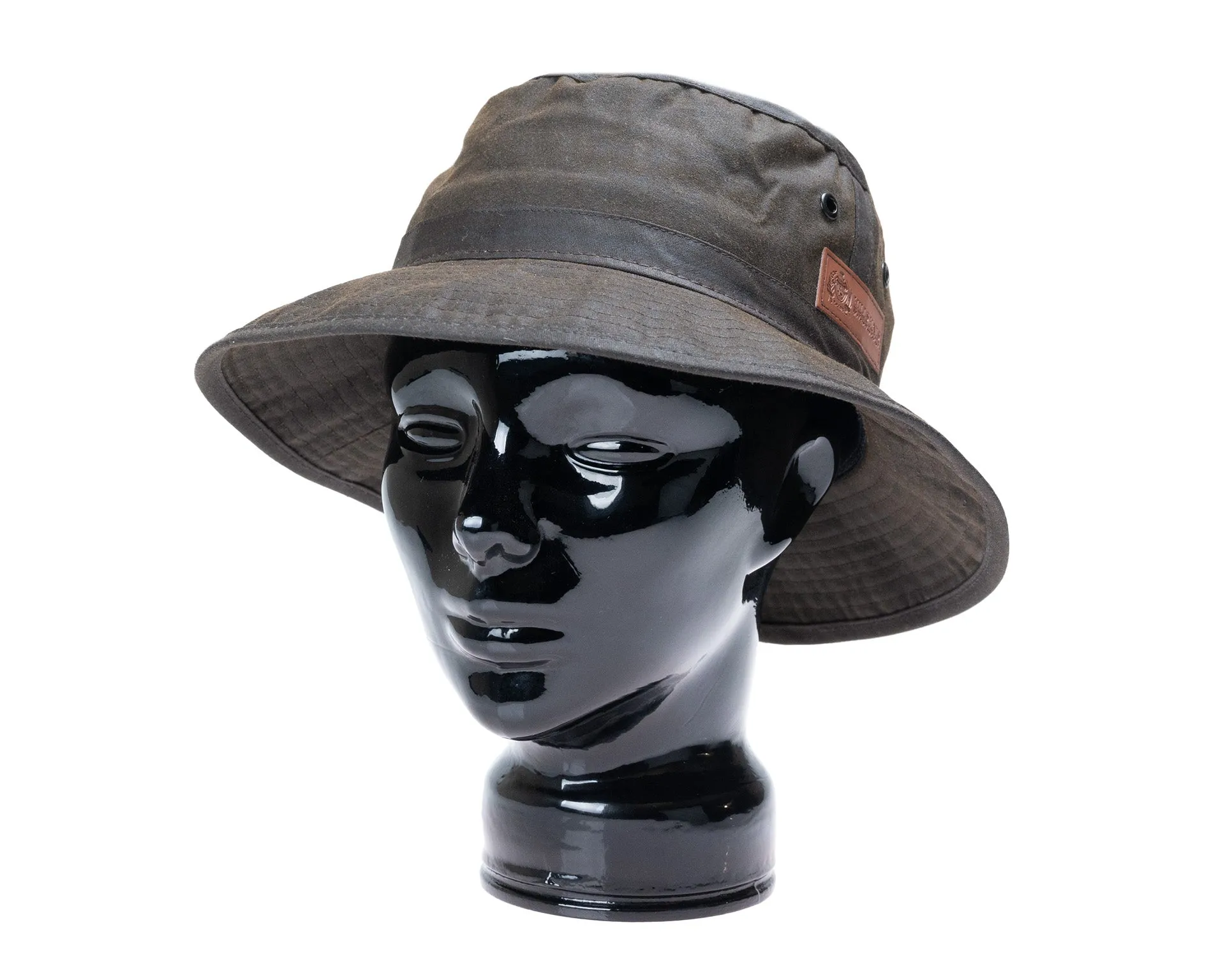 Waxed Cotton Bucket Hat