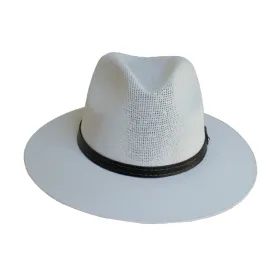 White Panama Hat