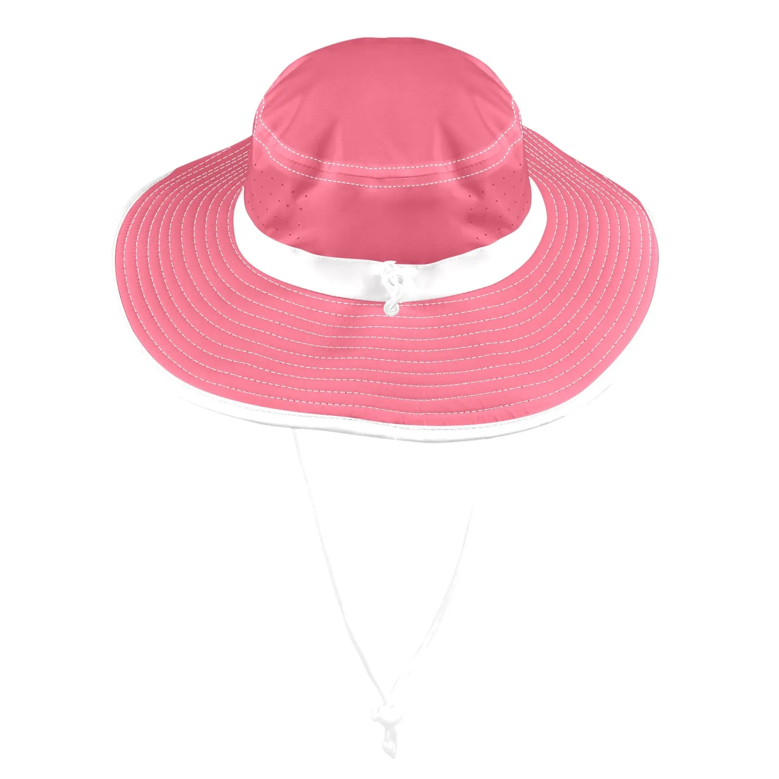 Wide Brim Bucket Hat