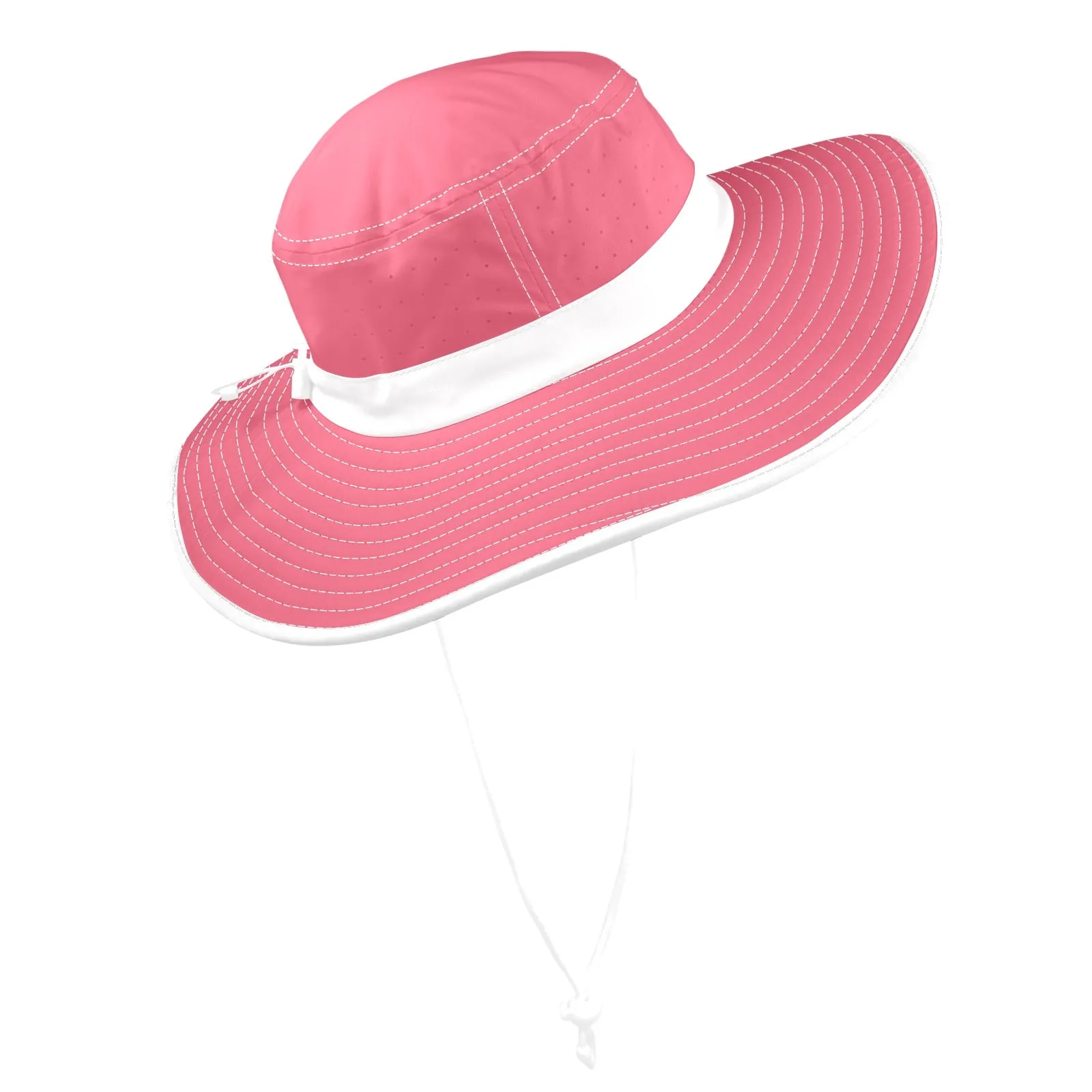 Wide Brim Bucket Hat