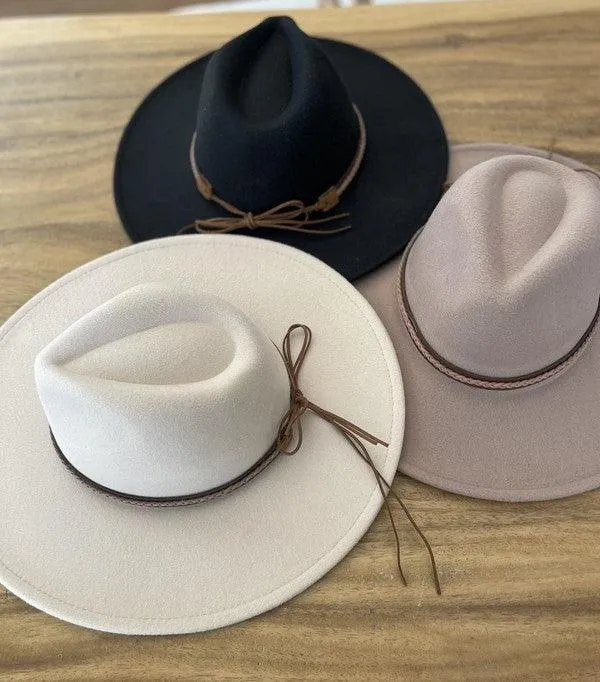 Wide Brim Dandy Panama Hat For Women